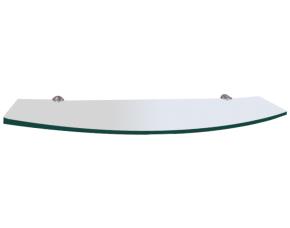 Vidrio Repisa 800X250 Ovalado