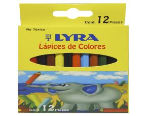 Caja 12 Colores Cortos  \