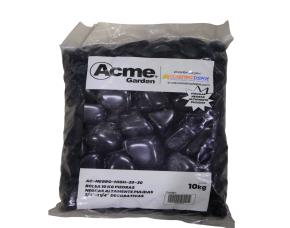 Bolsa 10 Kg Piedras Negras Altamente Pulidas 3/4\
