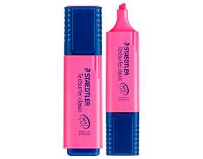 Marcador Rosado Fluorescente \