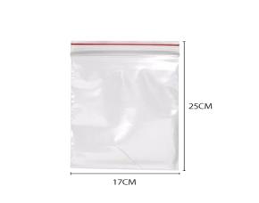Paquete 100 Bolsa Ziplock Transparente(4-3) 6 3/4X9 3/4\