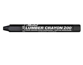 Crayon Madera Negro 1/2X5