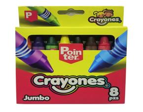 Caja 8 Crayones Jumbo