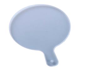 Molde De Silicon De Resina Expoxica De Azafate Redondo Con Asa 12\