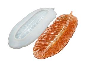 Molde De Silicon Para Resina Epoxica En Diseño De Pluma