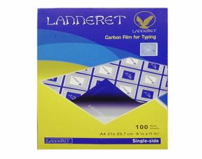 Paq.100Hjs Papel Carbon T/C Negro (Ca550042-Neg)