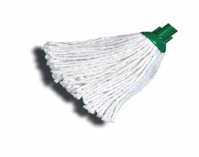 Mecha Para Trapeador De Algodón 150Gr Blanco Con Cabo 60026