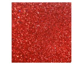 Pk.10Hjs Glitter T/C Rojo
