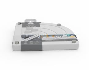 Esquinero Organizador  Para Fregadero De Piedra Diatomita Blanco