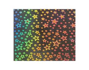 Pk.10 Car.holo.plata Estrella 50X70Cm (Yt-8081)