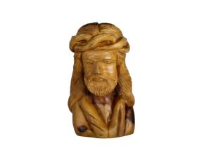Rostro De Jesus Peq.madera Olivo (Jesus Head Small)
