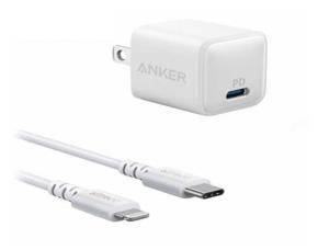 Cargador De Pared Usb-C Con Suministro De Energía De 18 W. Salida Tipo C (Iphone, Ipad & Ipod...