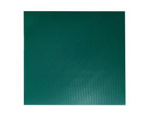 Pk.50 Cubier.plast.embos.diam.22X28.8Cm Verde