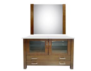 Jgo.mueble De Baño Con Lavamanos Y Espejo V36 4 Gav.  Ancho:36\