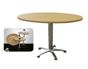 Mesa Red.coctelera 80X80Cm X 1.1Mts Melamine