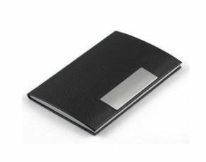 Estuche P.tarjeta Metal Negro