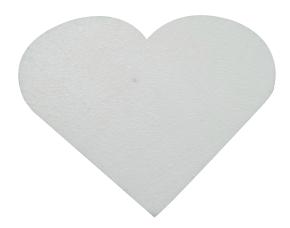 Silueta De Corazon 30Cmx0.75\