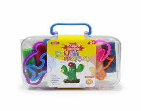 Set De Plastilina 20G 12 Colores +4 Cortadores