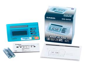 Reloj Casio Despertador Pantalla Led, Color Azul Celeste