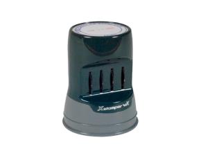 Sello Rojo Completo Redondo 33Mm C/Fecha