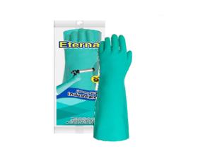 Par Guante Nitrilo Uso Indust Resist Quimijcos Fuertes Y Disolventes Talla 9