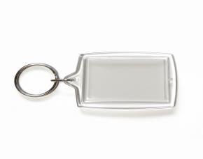Llavero Acrilico Portafoto Rectangular 62Mmx40Mm
