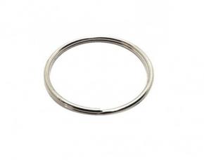 Paquete 100 Argollas Niqueladas 25Mm Para Llaveros