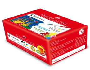 Paq. 6 Temperas Surtidas 15Ml