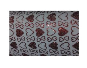 FOMI T/C DISEÑO CORAZ.C/GLITTER