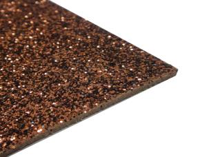 Paq.10 Pliegos Fomi Escarchado Café 50X70Cm\R (Gl- Eva 14)