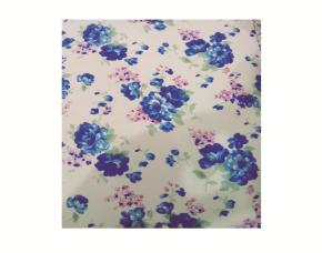 Fomi T/C C/Tela Flores Grandesazules 21.5X28Cm