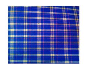 FOMI T/C C/TELA CUADRO.GRANDESAZUL/BLANCO 21.5X28CM