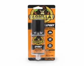 Pegamento En Jeringa Epoxi Ultimate Gorila  25 Ml (113351), Uso En Ceramica, Metal, Vidrio, Pl...