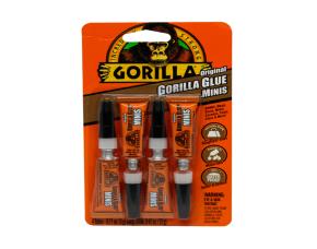 Paquete De 4 Mini Tubos De Pegamento Gorilla,Para Madera, Ceramica, Metal, Piedras, Impermeabl...