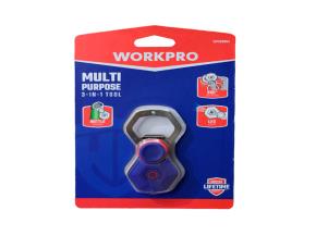 Llavero Multiusos 3 En 1 Workpro