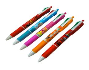 Pluma 4 Colores Personajes