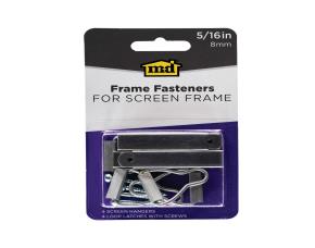 SET 8 SUJETADORES P/MARCO 5/16\" DE VENTANA