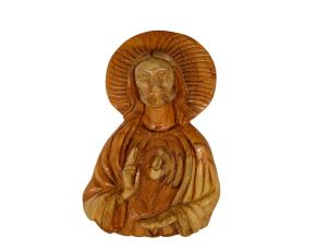 Jesus Corazon P.pared Madera Olivo