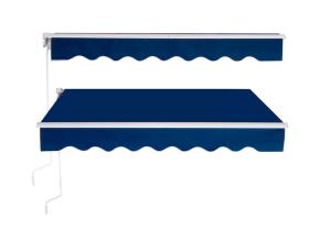 Toldo Retractil De Poliester 3X2.5M Azul