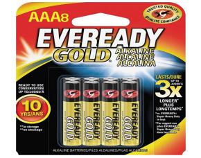 Paquete 8 Baterias Aaa Alkalina Evereadygold