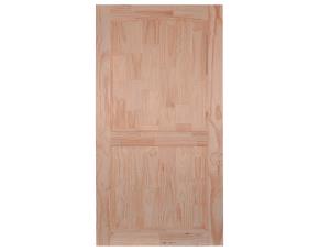 Puerta Madera De Pino 2 Paneles C/Nudo, Arco Superior 24\