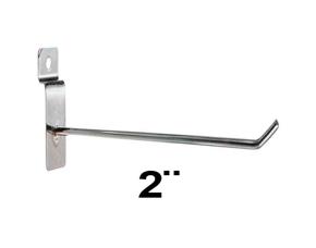 Gancho Metal De 2 P/Laminas C/Ranura Slatwal