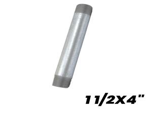 Niple Galvanizado 1 1/2X4\