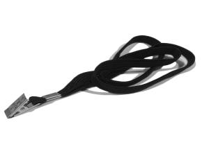 Caja 100 Cordon Negro C/Broche/Gancho