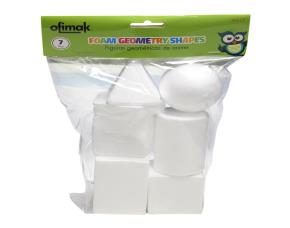 Paquete De 7 Figuras Geometricas De Foam (Anime) Ofimak