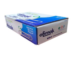 Caja 100 Clips Jumbo Grd 50 Mm Ofimak