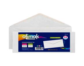Paquete 50 Sobre Blanco #10 Ofimak