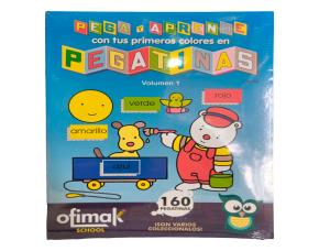 CUADERNO PEGA Y APRENDE C/PEGATINAS VOL.1 OFIMAK