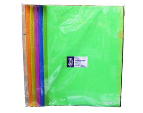 Paquete 10 Carpetas Plasticas Ofimak Tamaño Legal P.documentos Colores Varios