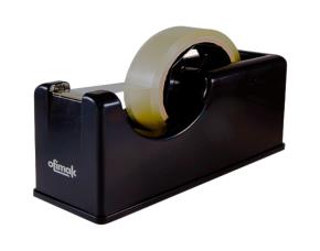 Dispensador De Tape Grande Negro  Ofimak
